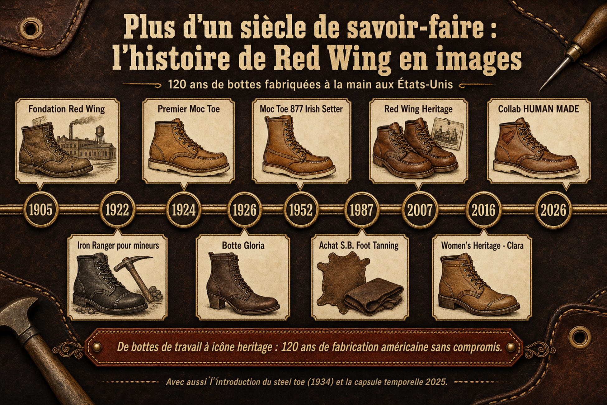 Frise chronologique de l